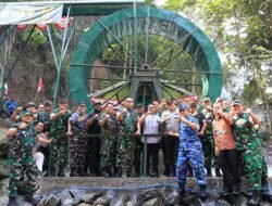 Peresmian pltmh Curug rahong oleh KASAD bawa terang bagi warga masyarakat sukajaya  ‎