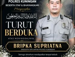 Satlantas Polres Kuningan Berduka, Bripka Supriatna Meninggal Dunia