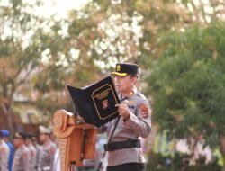 Lima Pejabat Polres Kutim Berganti, Kapolres Tekankan Penanganan Karhutla