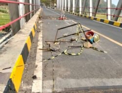 Pengguna Jalan Lintas Selatan Keluhkan Kerusakan Jembatan Cikandang, Bahayakan Pengendara Terutama Malam Hari