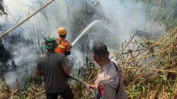 Karhutla di Muara Badak Hanguskan 7 Hektare, Tim Gabungan Kerahkan Water Bombing