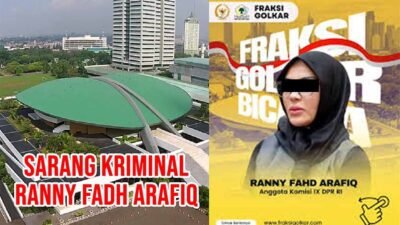 *Guncang DPR! Ranny Fadh Arafiq Terseret OTT KPK Ratusan Miliar, PPWI Desak Pecat dan Miskinkan Koruptor*