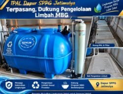 Dukung Sanitasi Dapur MBG, IPAL SPPG Jatimulya Telah Terpasang