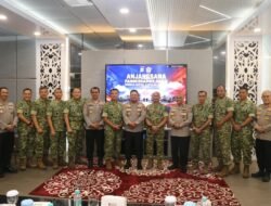 Kaskogabwilhan II Laksanakan Anjangsana ke Polda Kaltim, Perkuat Sinergi TNI-Polri