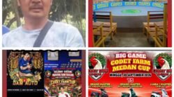 Codet dan Aan Gelar Perjudian Laga Ayam di Kota Binjai, Polisi Diduga Tutup Mata