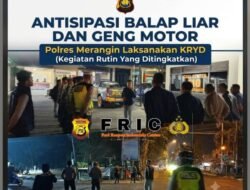 Polres Merangin Melaksanakan Kegiatan Rutin Yang Ditingkatkan (KRYD). Antisipasi Geng Motor dan Balap Liar.