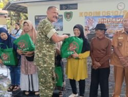 HUT ke-81 TNI, Kodim 0610/Sumedang Hadir untuk Rakyat: Ratusan Warga Dapat Layanan Kesehatan dan Bantuan Sosial