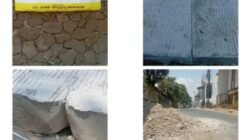 MENDESAK Diperiksa! Proyek Jalan Genteng–Munjul Diduga Bermasalah, Beton Retak hingga Upah Lalin Dipertanyakan