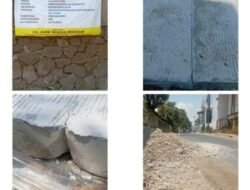 MENDESAK Diperiksa! Proyek Jalan Genteng–Munjul Diduga Bermasalah, Beton Retak hingga Upah Lalin Dipertanyakan