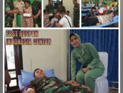 Sambut HUT Ke-81 TNI, Korem 042/Gapu Gelar Donor Darah, Sunatan Massal dan Pengobatan Gratis