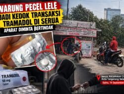 Warung Pecel Lele Diduga Jadi Kedok Transaksi Tramadol di Serua, Aparat Diminta Segera Turun Tangan