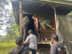 Pria 40-an Ditemukan Meninggal dalam Pondok, Reskrim Polres Kutim Dalami Penyebabnya