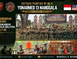 Pererat Hubungan Bilateral di Perbatasan, Pos Kotis Satgas Yonarmed 13/Nanggala Terima Kunjungan TDM