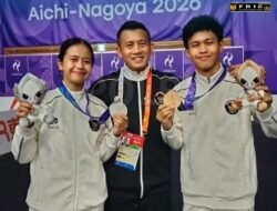 Harumkan Merah Putih di Aichi-Nagoya, Iptu Umar Aryoseno Antar Tim Teqball Indonesia Raih Dua Medali di Asian Games 2026