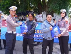 Semarak HUT Lalu Lintas Bhayangkara ke-71, Satlantas Polres Garut Hadir Berbagi dan Mengabdi untuk Masyarakat