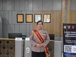 Polwan Siaga di SPKT Polres Kutim, Pastikan Pelayanan Masyarakat Tetap Aman dan Responsif