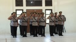 Kapolres Aceh Singkil Pimpin Upacara Serah Terima Jabatan, Pengukuhan dan Pelantikan di Lingkungan Polres Aceh Singkil