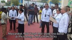 *Tanah Adat Tanah Moi Bukan Komoditas: Negara Dituntut Berdiri di Sisi Masyarakat Adat*