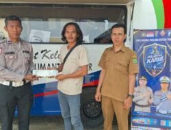 Satlantas Polres Kutim Gelar Samling di Pasar Rakyat Kongbeng, Warga Dimudahkan Bayar Pajak Kendaraan