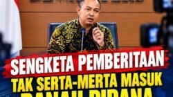 Sengketa Pemberitaan Tak Serta-Merta Masuk Ranah Pidana, Mekanisme UU Pers Harus Ditempuh