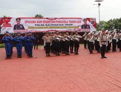 Kapolda Kaltim Pimpin Upacara Hari Kesaktian Pancasila 2026, Perkuat Nilai Kebangsaan dan Soliditas Personel