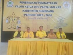 Pendaftaran Calon Ketua Golkar Sumedang Dibuka Besok, SC Tegaskan Verifikasi Dukungan 30 Persen
