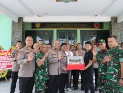 Polres Garut Pererat Sinergitas TNI-Polri, Sampaikan Ucapan HUT Korem 062 Tarumanegara