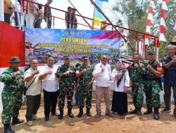 Jembatan Gantung Perintis Garuda Tahap V Diresmikan, Dandim Sumedang: Akses Warga Harus Dijaga Bersama