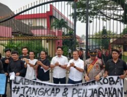 Geruduk Polda Sumut, AMPD Sumut : Labura Darurat Narkoba, Tangkap Proses Saimin Harahap