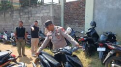 Polsek Cisurupan Tertibkan Knalpot Brong di Lingkungan Pelajar, 15 Knalpot Bising Diamankan