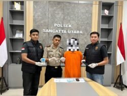 Polsek Sangatta Utara Ungkap Dugaan Peredaran Sabu, Pria 35 Tahun Diamankan