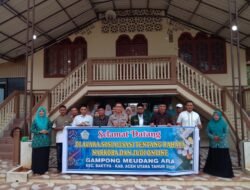 Cegah Narkoba dan Judi Online, Geuchik Meudang Ara Gandeng Polsek Baktiya Gelar Sosialisasi