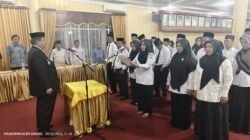 Bupati Aceh Singkil Lantik Kepala Sekolah, Tegaskan Integritas dan Pengelolaan Dana BOS