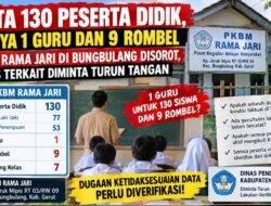 DATA 130 PESERTA DIDIK, HANYA 1 GURU DAN 9 ROMBEL: PKBM RAMA JARI DI BUNGBULANG DISOROT, DINAS TERKAIT DIMINTA SEGERA TURUN TANGAN